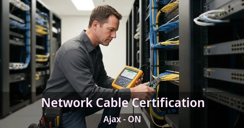 Network Cable Certification Ajax - ON