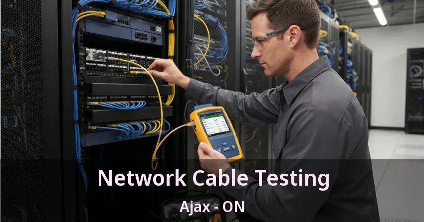 Network Cable Testing Ajax - ON