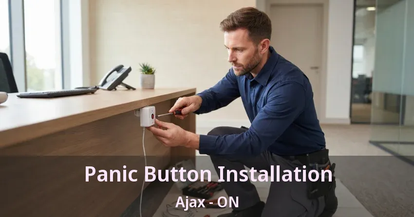Panic Button Installation Ajax - ON