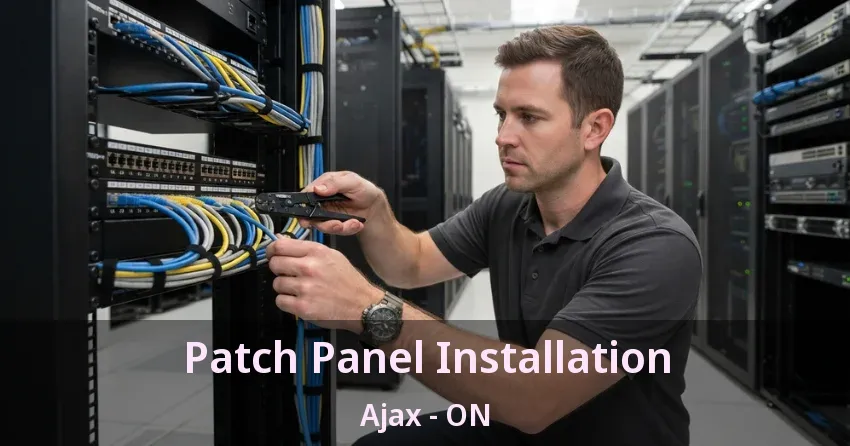 Patch Panel Installation Ajax - ON