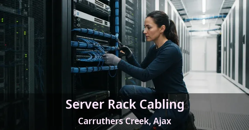 Server Rack Cabling Carruthers Creek, Ajax - ON