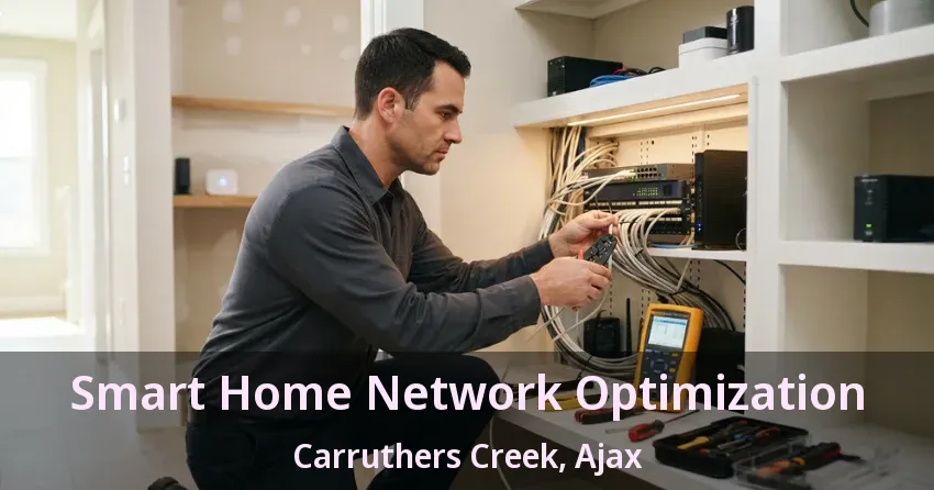 Smart Home Network Optimization Carruthers Creek, Ajax - ON