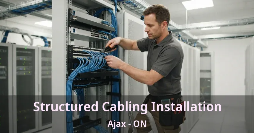Structured Cabling Installation Ajax - ON