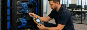 Network Cable Testing Ajax