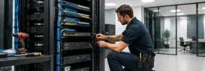 Network Rack Installation Carruthers Creek, Ajax
